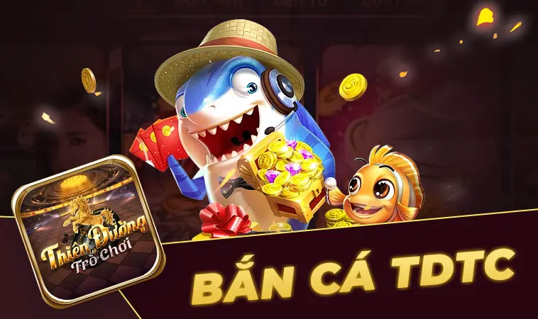 Game bắn cá TDTC có thiết kế giao diện sống động, đầy màu sắc